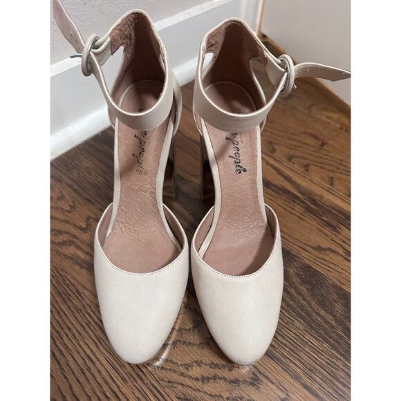 Free People Mix & Mingle Platform size 39 / 8.5 Leather - Picture 7 of 9